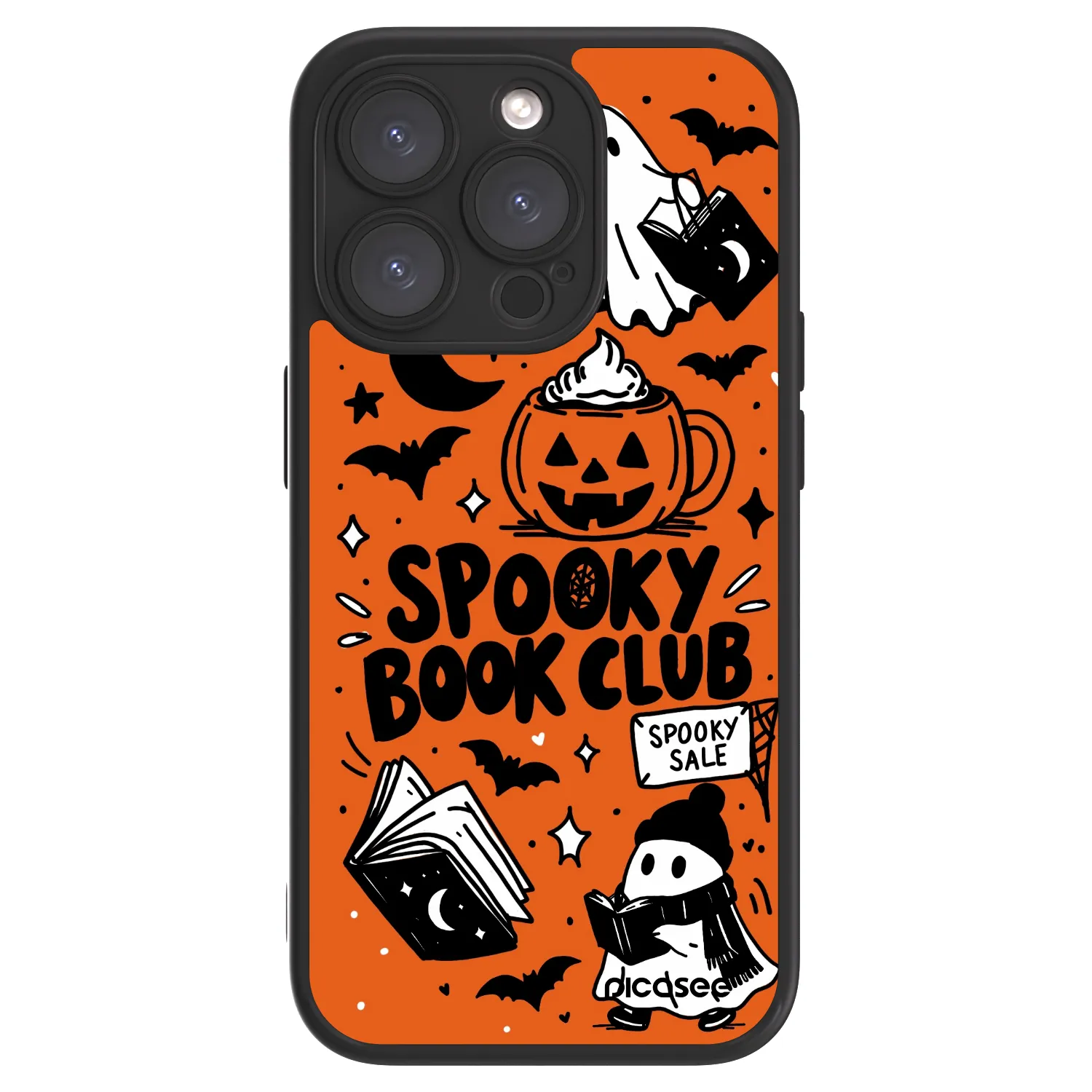 Picasee ULTIMATE CASE Apple iPhone 15 Pro - készülékre - Spooky book club