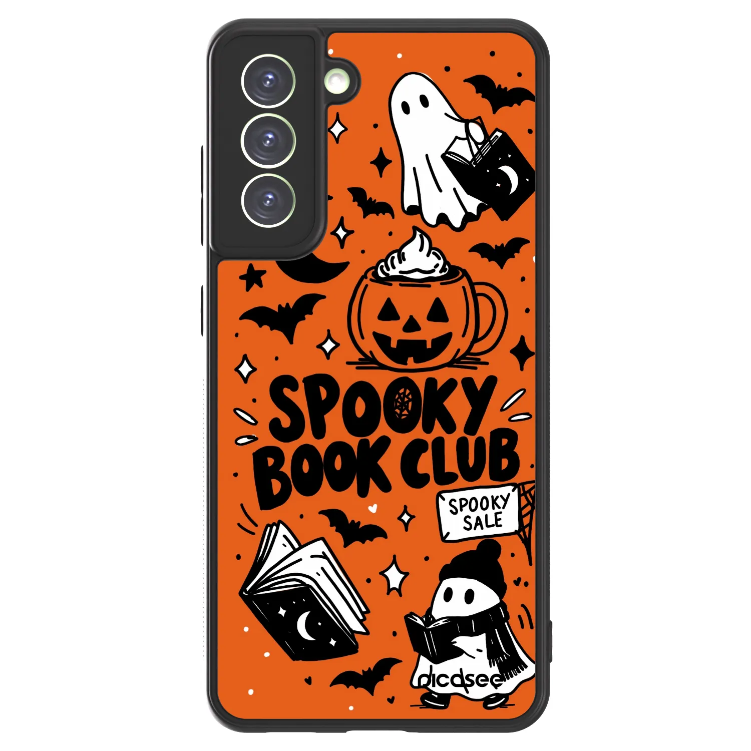 Picasee ULTIMATE CASE PowerShare Samsung Galaxy S21 FE 5G - készülékre - Spooky book club