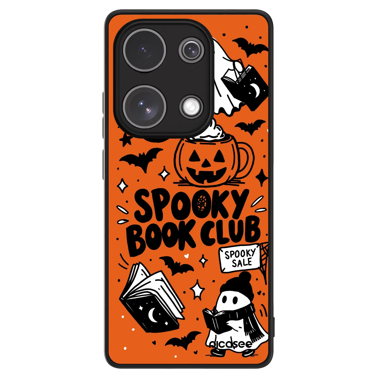 Picasee ULTIMATE CASE Xiaomi Redmi Note 13 Pro 4G - készülékre - Spooky book club