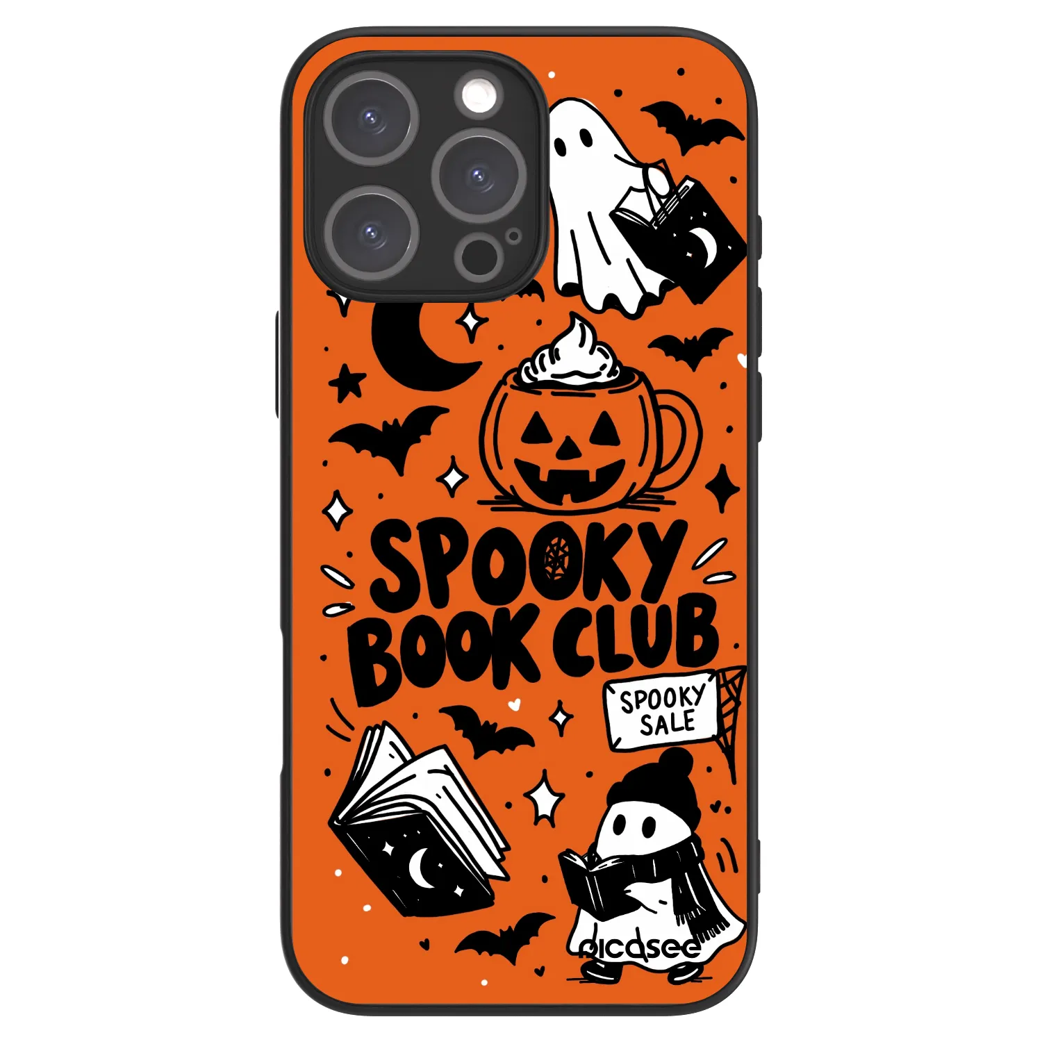Picasee ULTIMATE CASE Apple iPhone 16 Pro Max - készülékre - Spooky book club