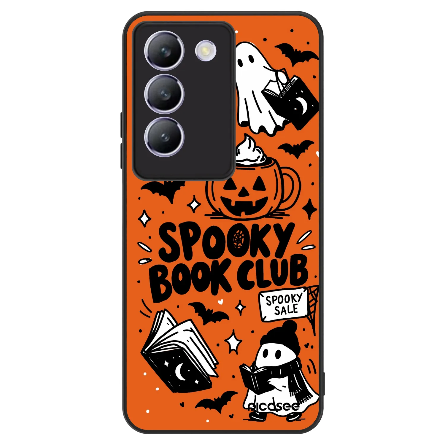 Picasee ULTIMATE CASE Vivo V40 SE 5G - készülékre - Spooky book club