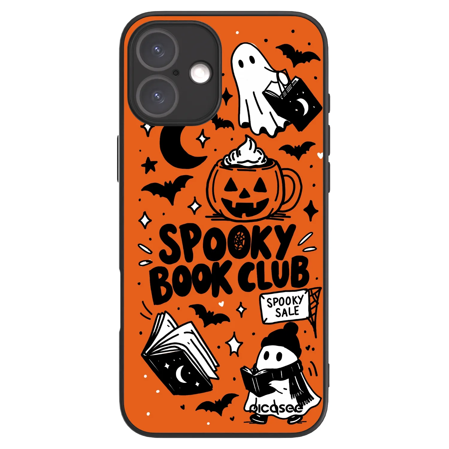 Picasee ULTIMATE CASE Apple iPhone 16 Plus - készülékre - Spooky book club