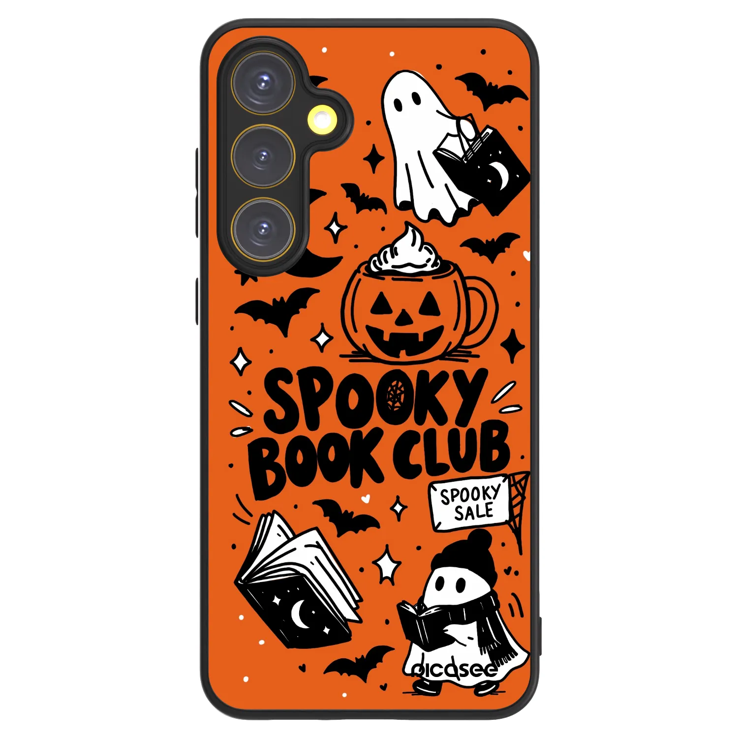 Picasee ULTIMATE CASE PowerShare Samsung Galaxy S24 FE S721B - készülékre - Spooky book club