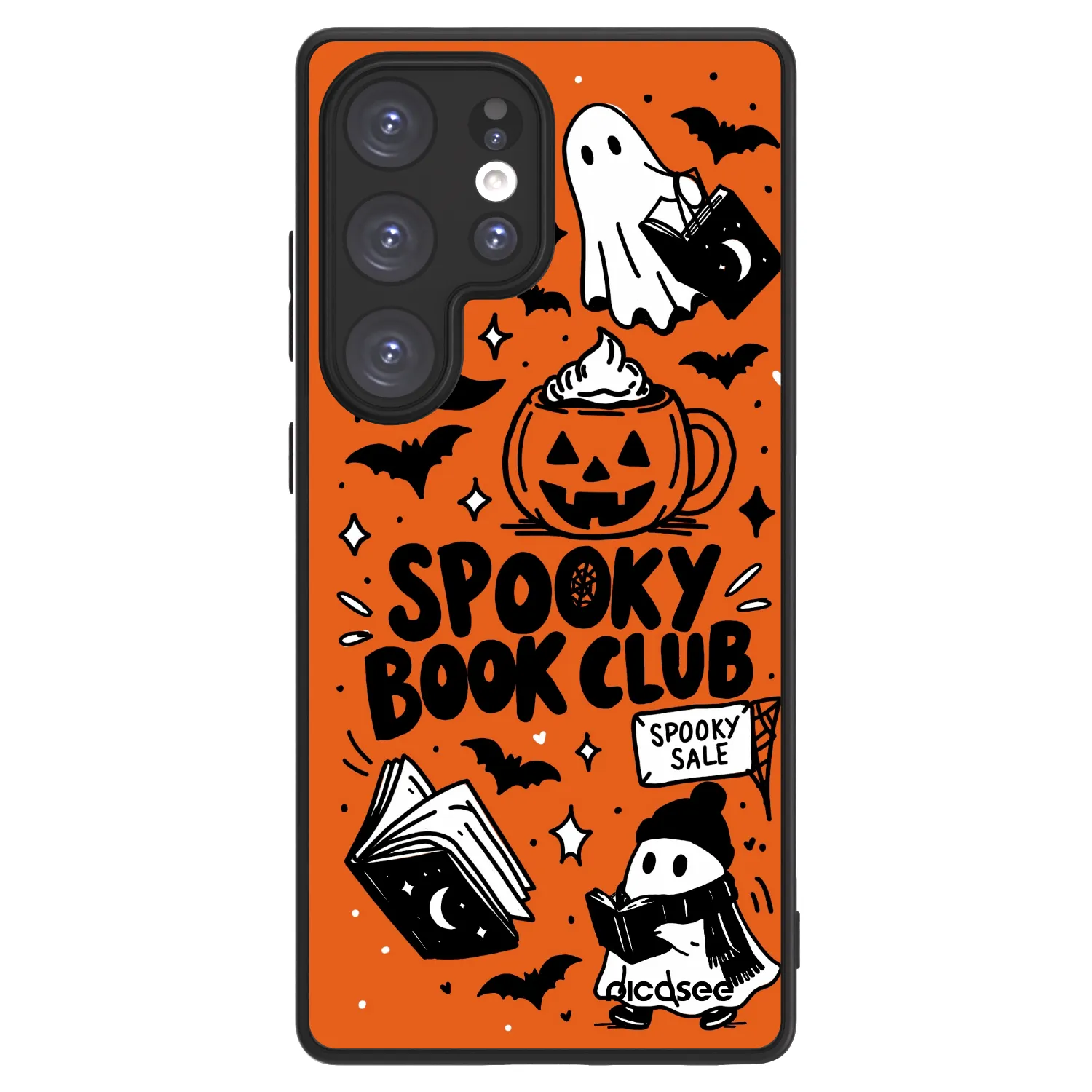 Picasee ULTIMATE CASE PowerShare Samsung Galaxy S25 Ultra 5G - készülékre - Spooky book club