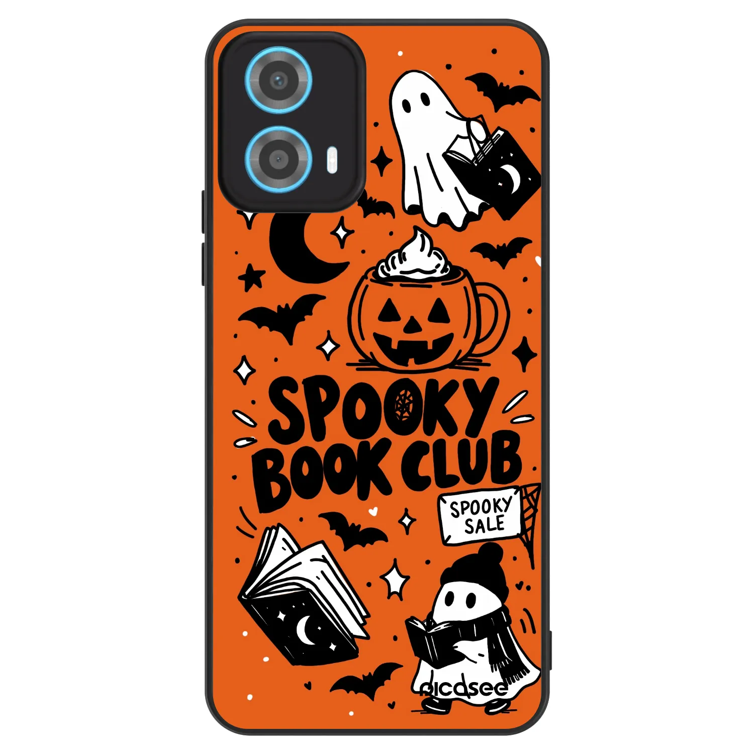 Picasee ULTIMATE CASE Motorola Moto G34 5G - készülékre - Spooky book club