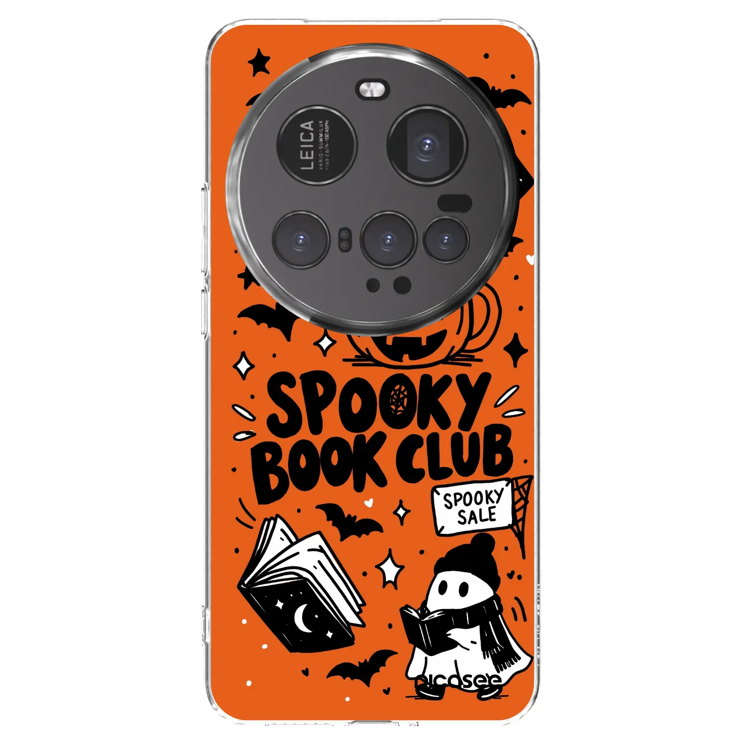 Picasee átlátszó szilikon tok az alábbi mobiltelefonokra Xiaomi 15 Ultra - Spooky book club