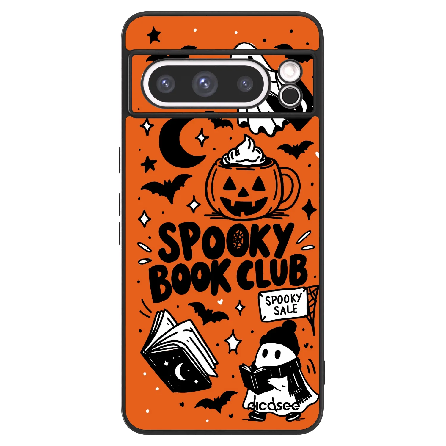 Picasee ULTIMATE CASE Google Pixel 8 Pro - készülékre - Spooky book club