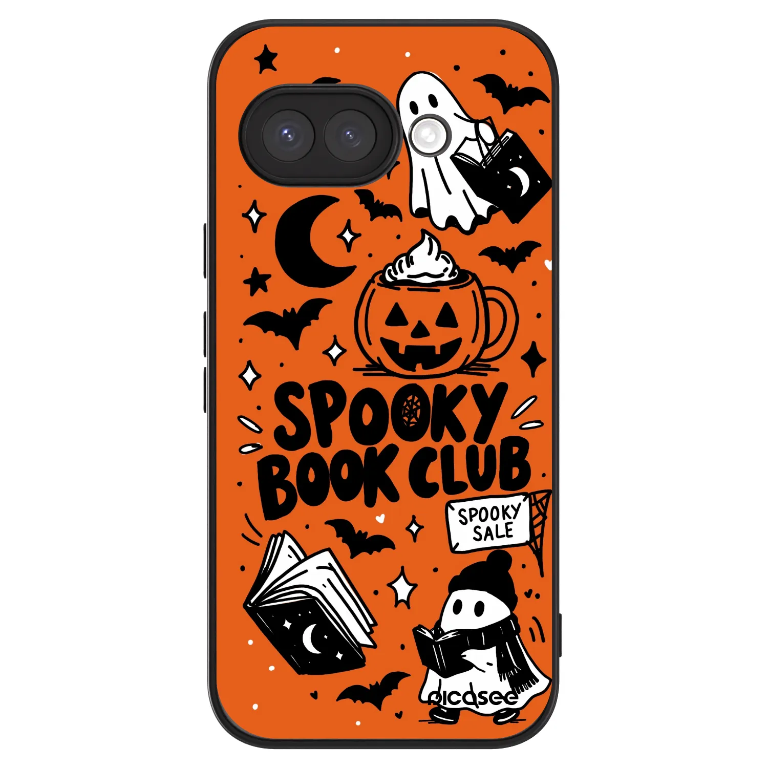 Picasee ULTIMATE CASE Google Pixel 9a - készülékre - Spooky book club