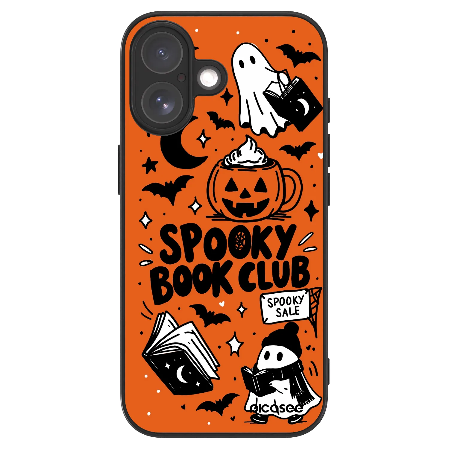 Picasee ULTIMATE CASE Apple iPhone 17 - készülékre - Spooky book club