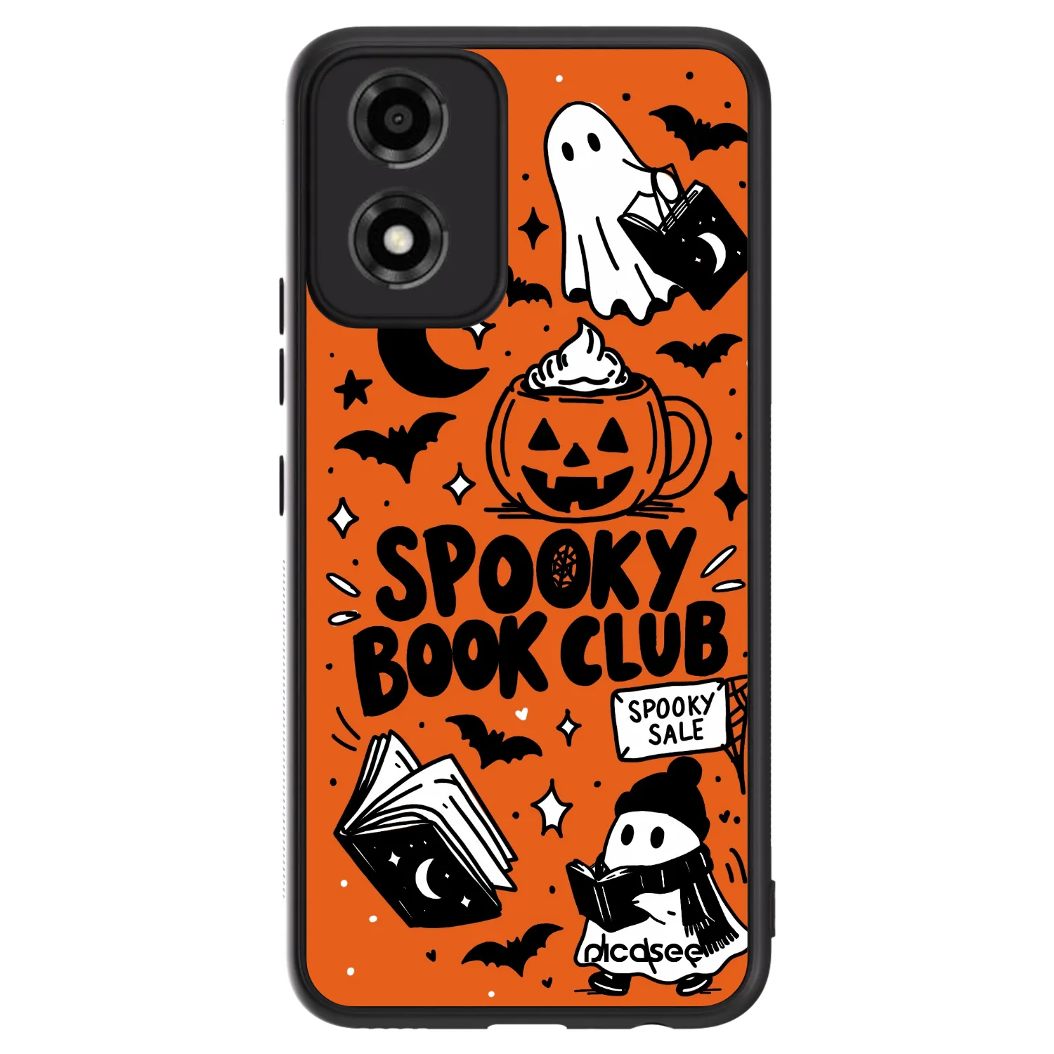 Picasee ULTIMATE CASE Motorola Moto E14 - készülékre - Spooky book club