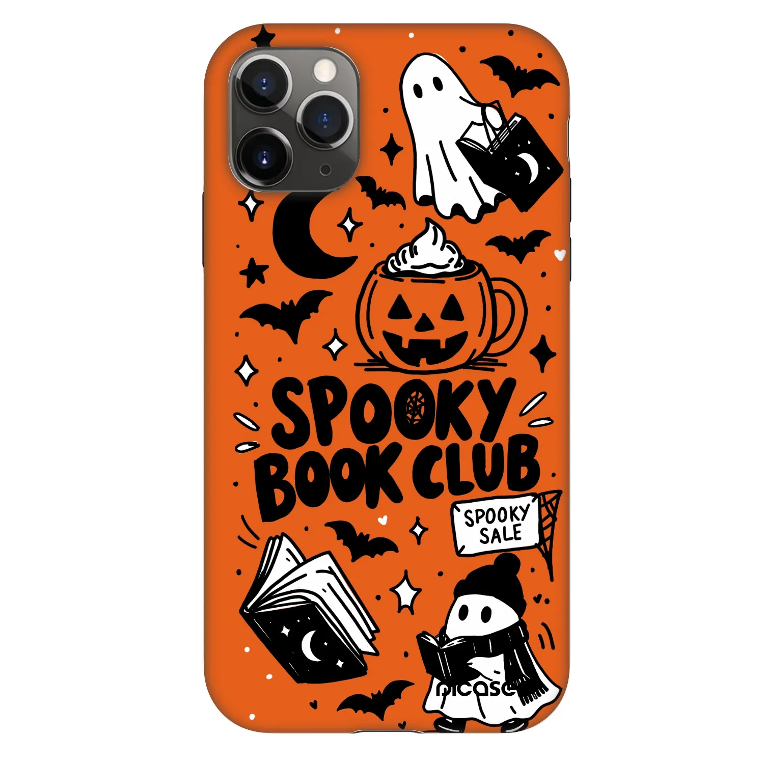 Picasee Fashion Case Apple iPhone 11 Pro - Spooky book club
