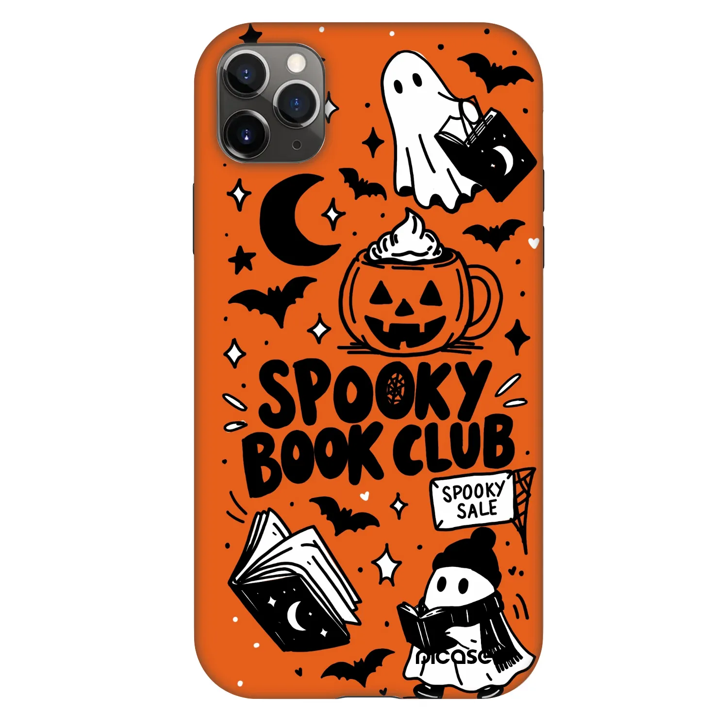 Picasee Fashion Case Apple iPhone 11 Pro Max - Spooky book club