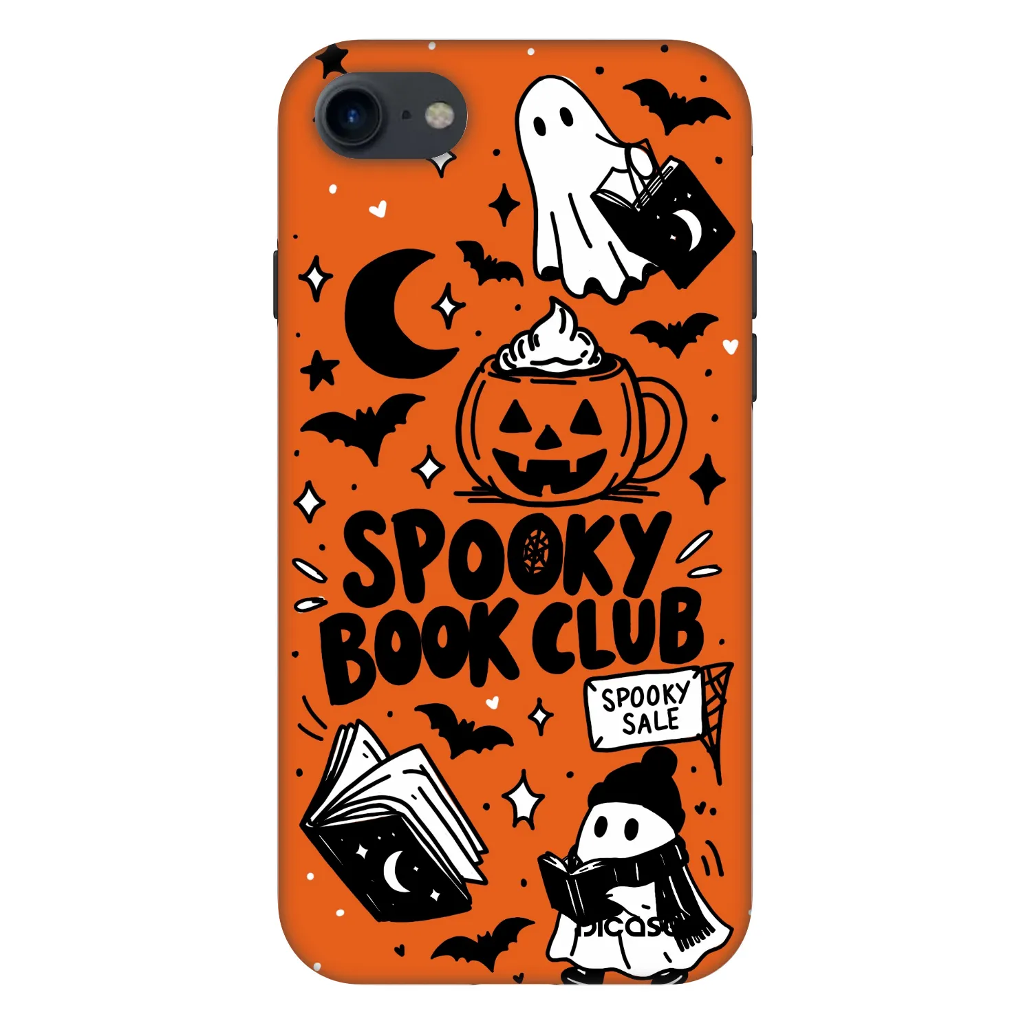 Picasee Fashion Case Apple iPhone 7 - Spooky book club