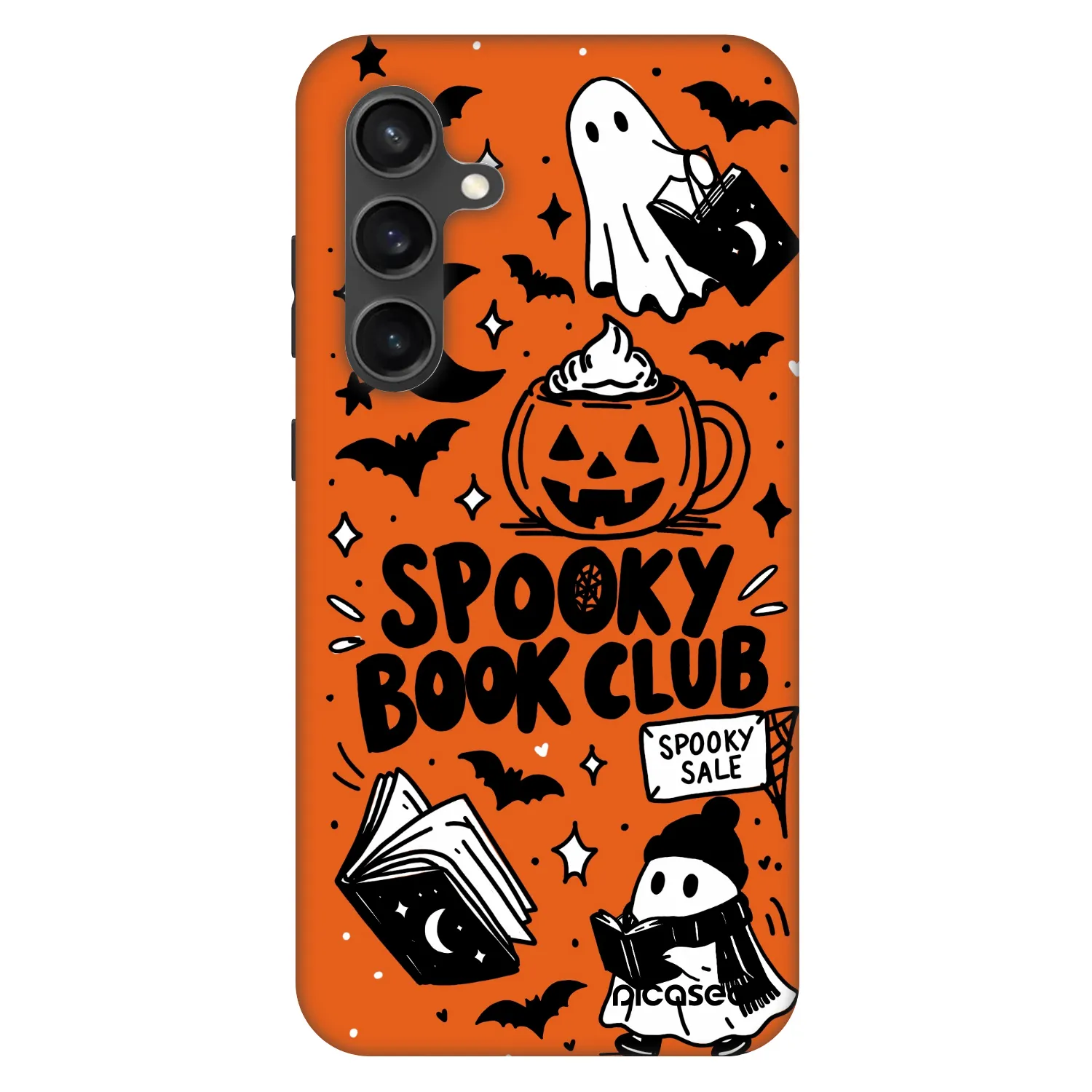 Picasee Fashion Case Samsung Galaxy S24 FE S721B - Spooky book club