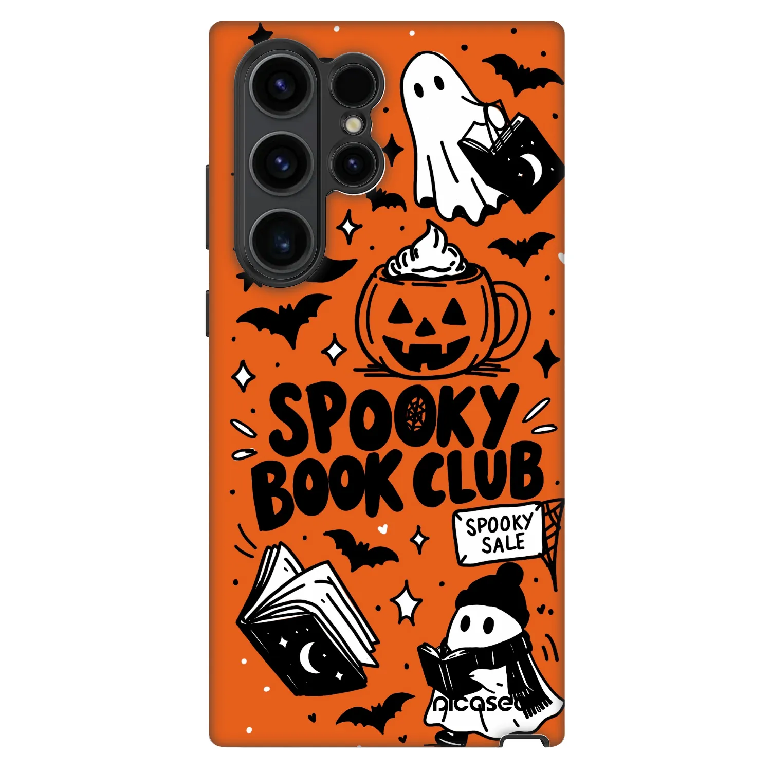 Picasee Fashion Case Samsung Galaxy S23 Ultra 5G - Spooky book club