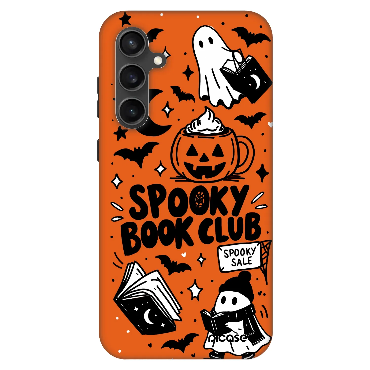 Picasee Fashion Case Samsung Galaxy S23 FE S711B - Spooky book club