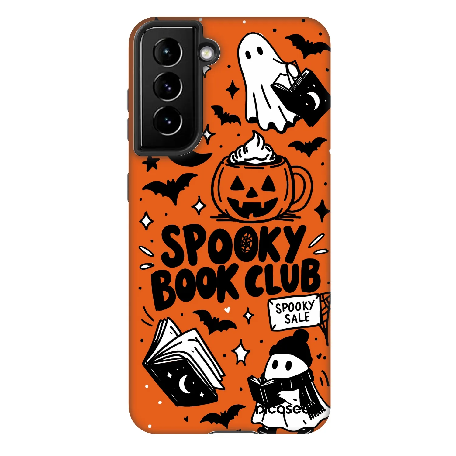Picasee Fashion Case Samsung Galaxy S21 5G G991B - Spooky book club