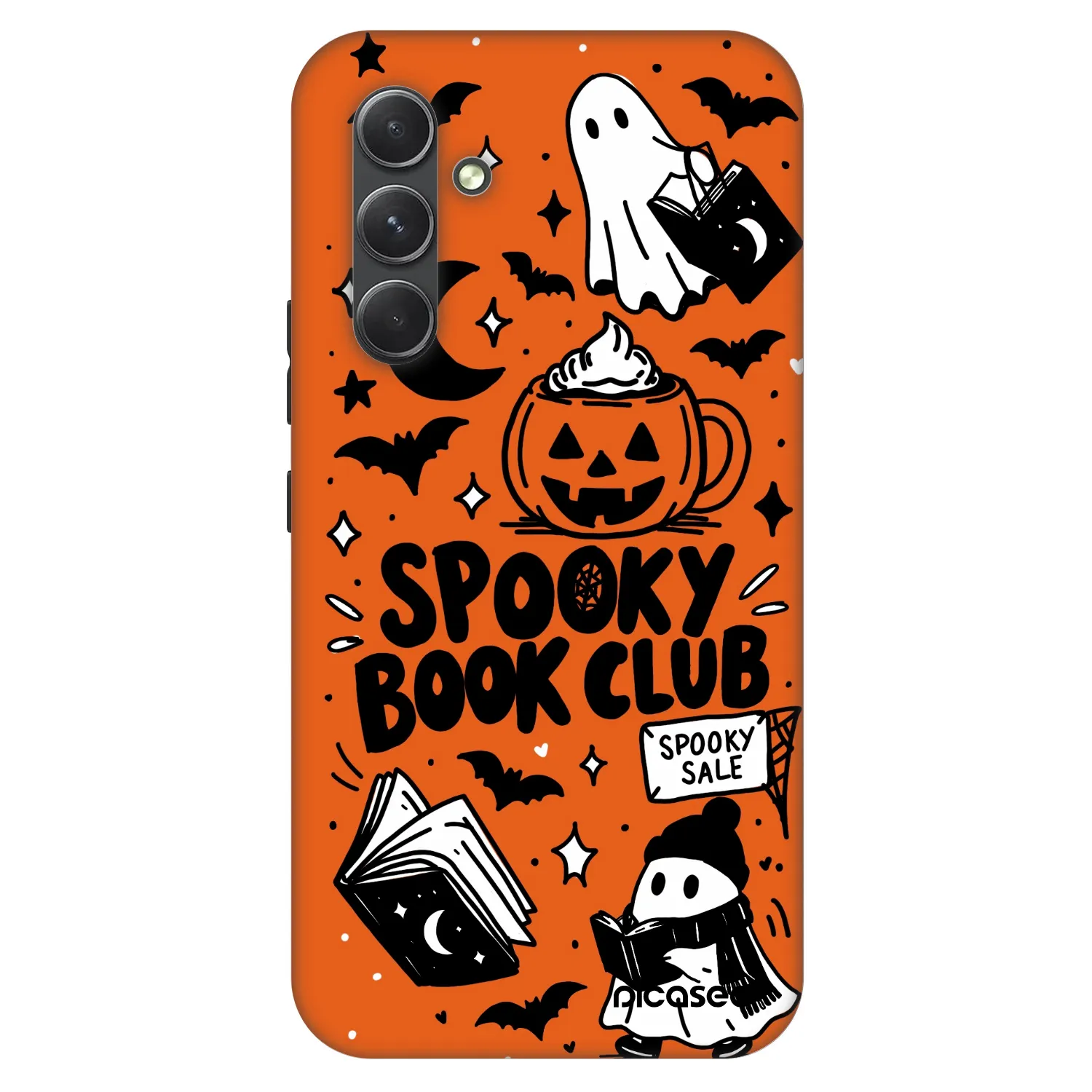 Picasee Fashion Case Samsung Galaxy A54 5G A546B - Spooky book club