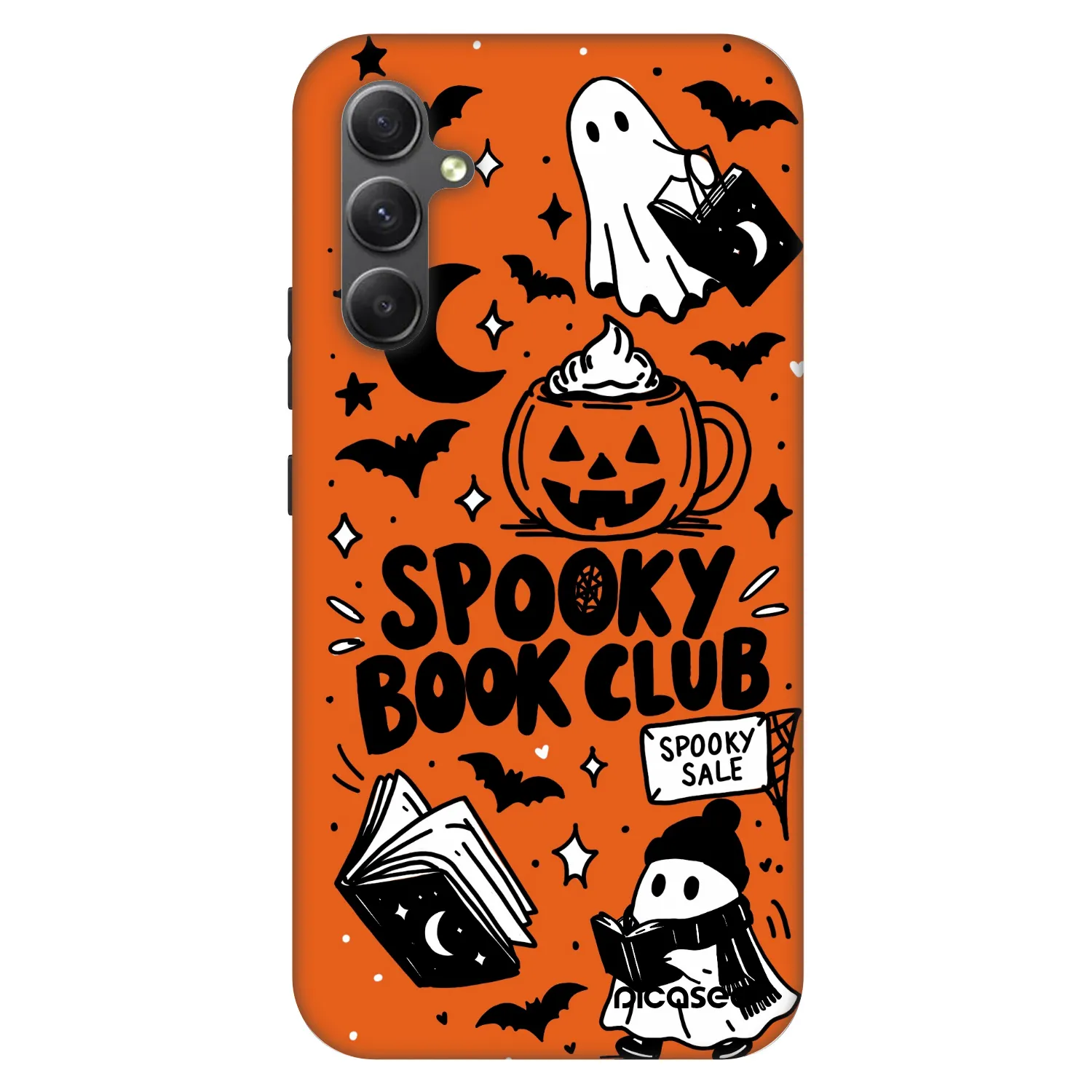 Picasee Fashion Case Samsung Galaxy A34 5G A346B - Spooky book club