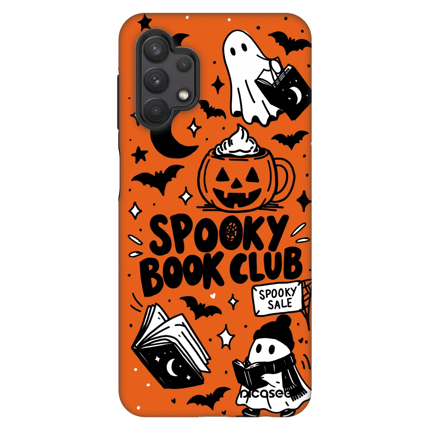 Picasee Fashion Case Samsung Galaxy A32 5G A326B - Spooky book club