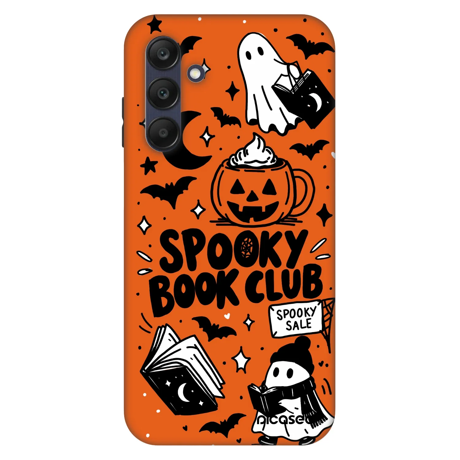 Picasee Fashion Case Samsung Galaxy A25 A256B 5G - Spooky book club