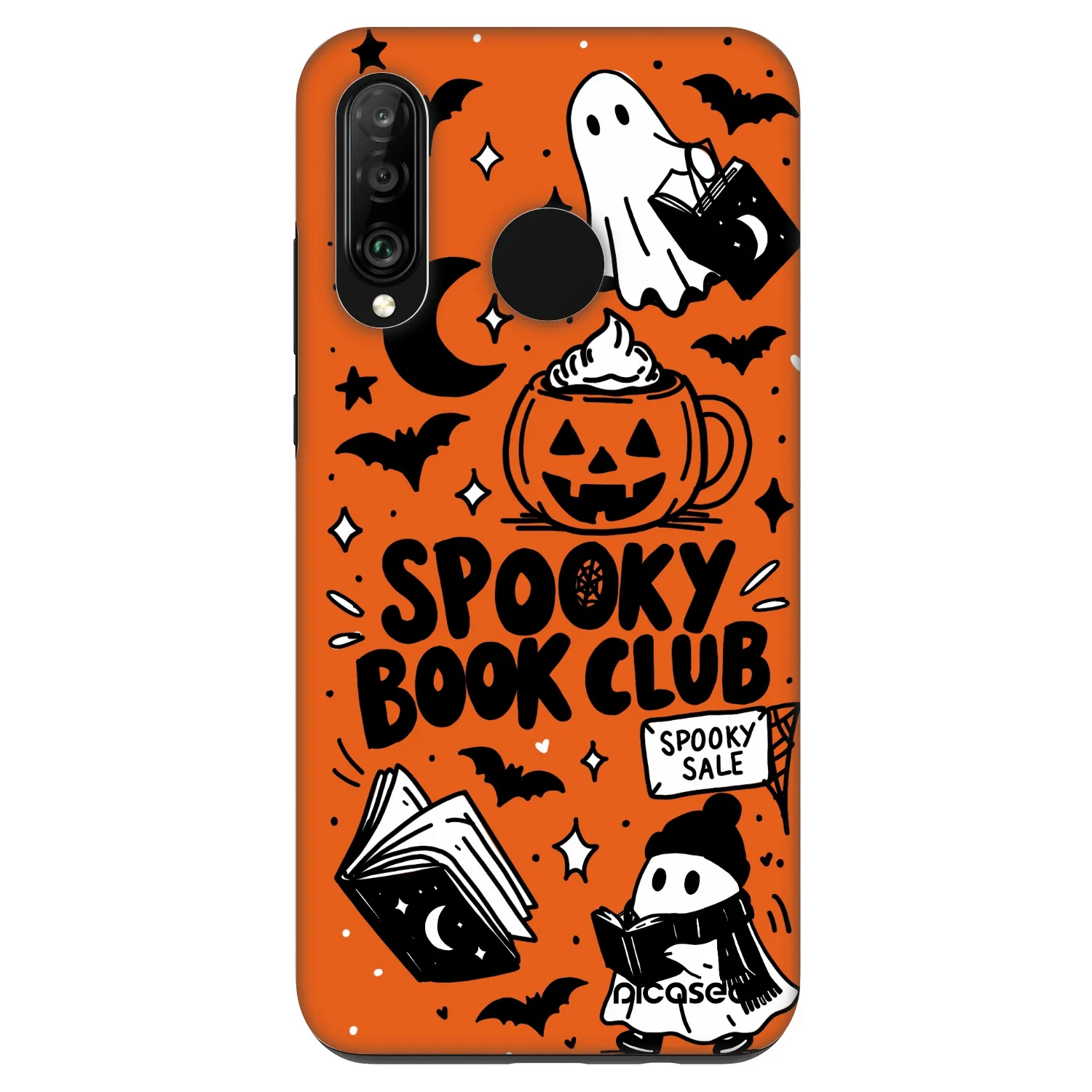 Picasee Fashion Case Huawei P30 Lite - Spooky book club