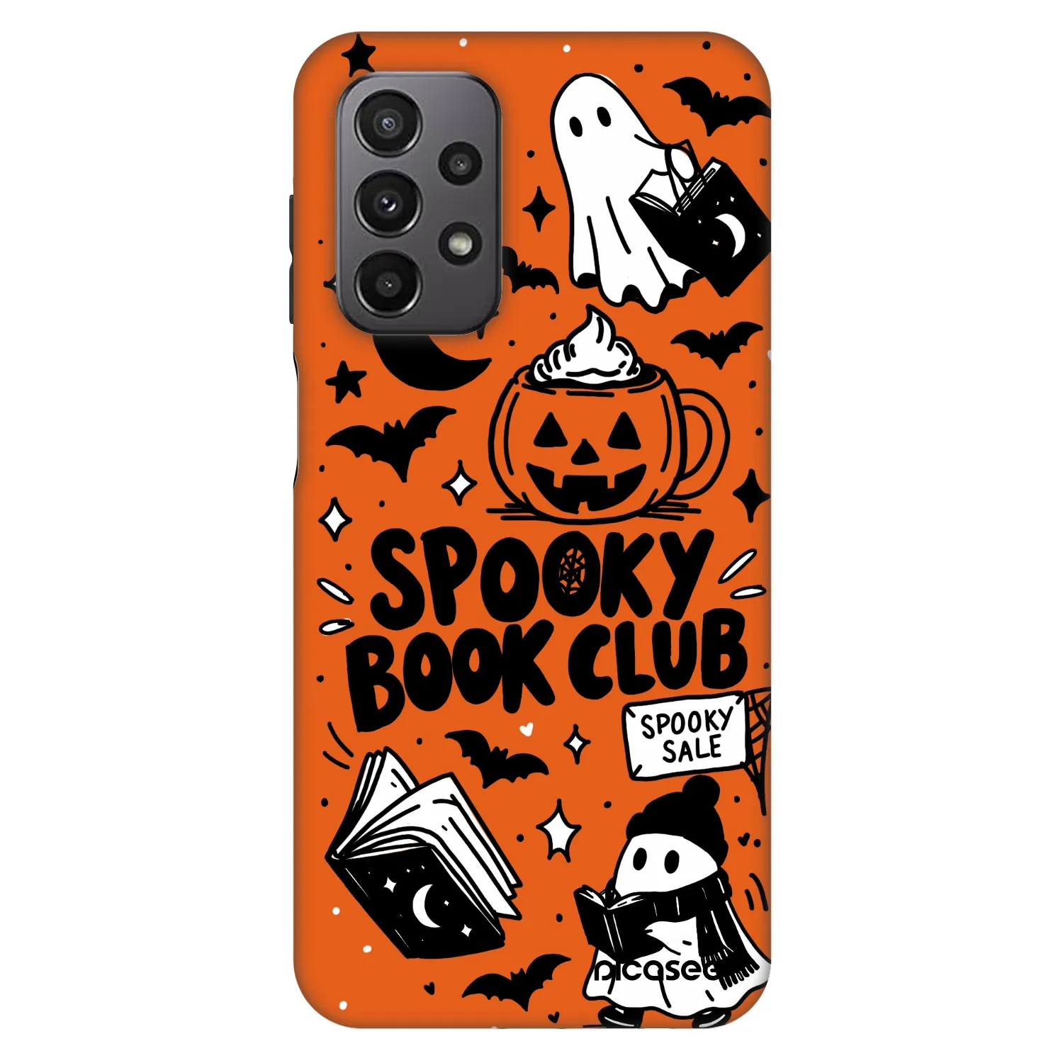 Picasee Fashion Case Samsung Galaxy A23 A235F 4G - Spooky book club