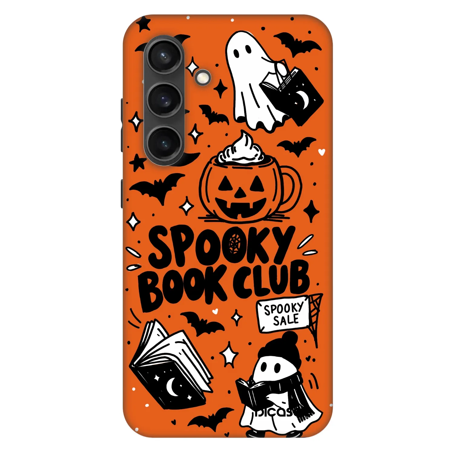 Picasee Fashion Case PowerShare pro Samsung Galaxy S24 S921B 5G - Spooky book club