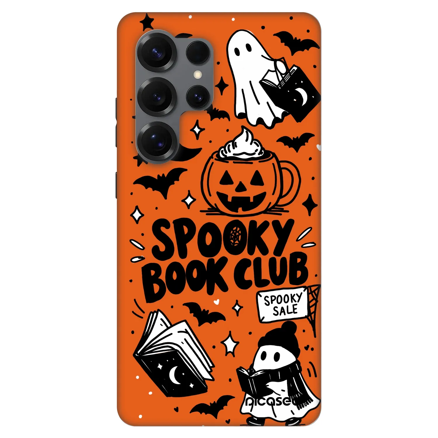 Picasee Fashion Case PowerShare pro Samsung Galaxy S25 Ultra 5G - Spooky book club