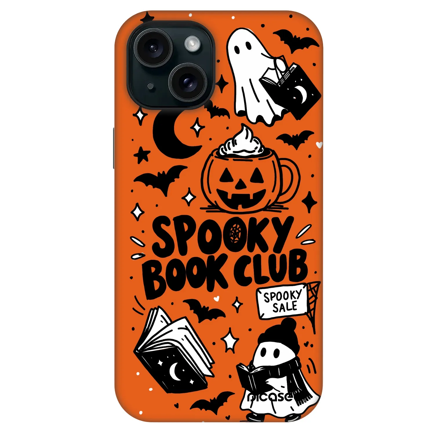 Picasee Fashion Case MagSafe Apple iPhone 13 - Spooky book club