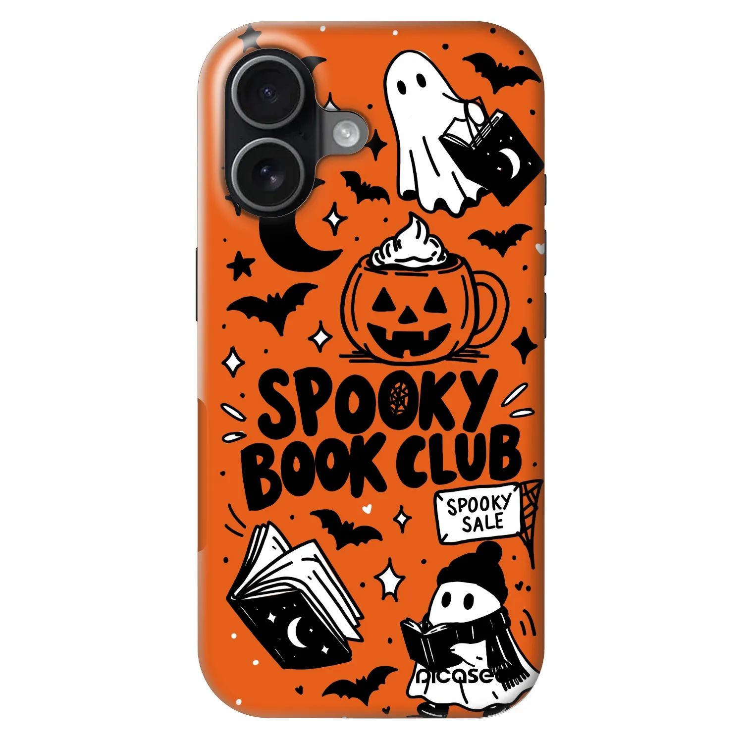 Picasee Fashion Case MagSafe Apple iPhone 17 - Spooky book club
