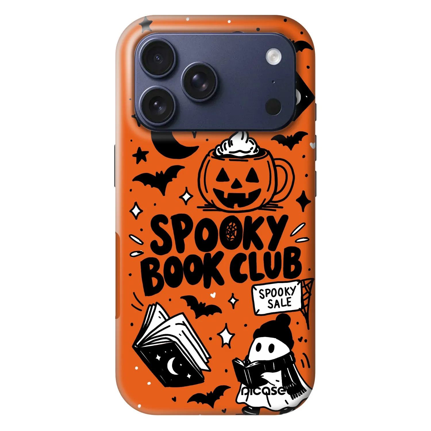 Picasee Fashion Case MagSafe Apple iPhone 17 Pro - Spooky book club