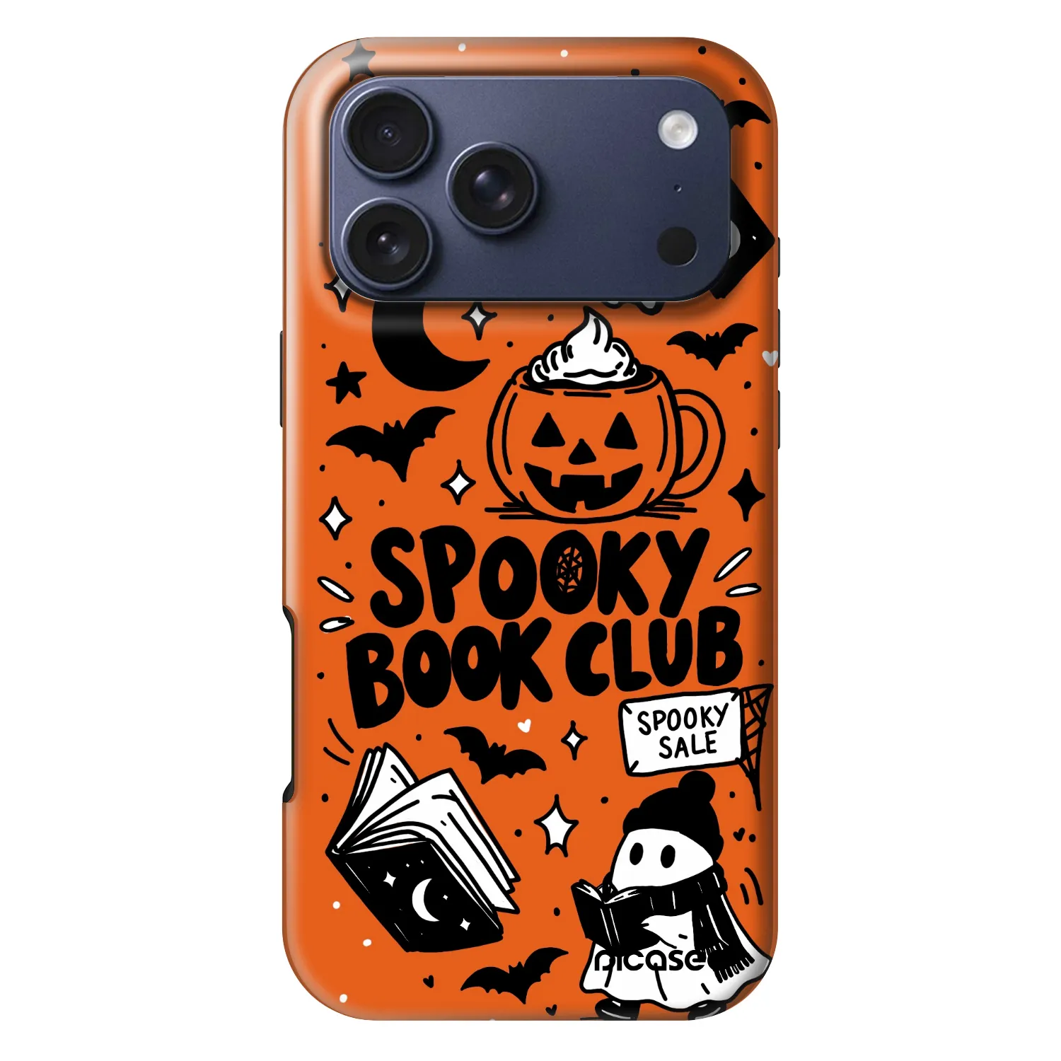 Picasee Fashion Case MagSafe Apple iPhone 17 Pro Max - Spooky book club