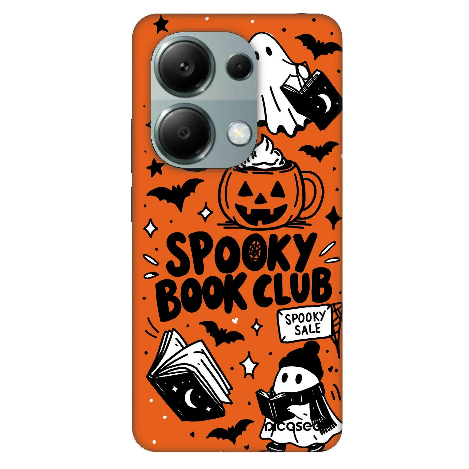 Picasee Fashion Case Xiaomi Redmi Note 13 Pro 4G - Spooky book club