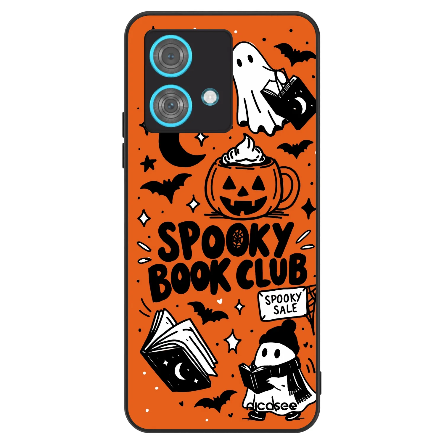 Picasee ULTIMATE CASE Motorola Edge 40 Neo - készülékre - Spooky book club