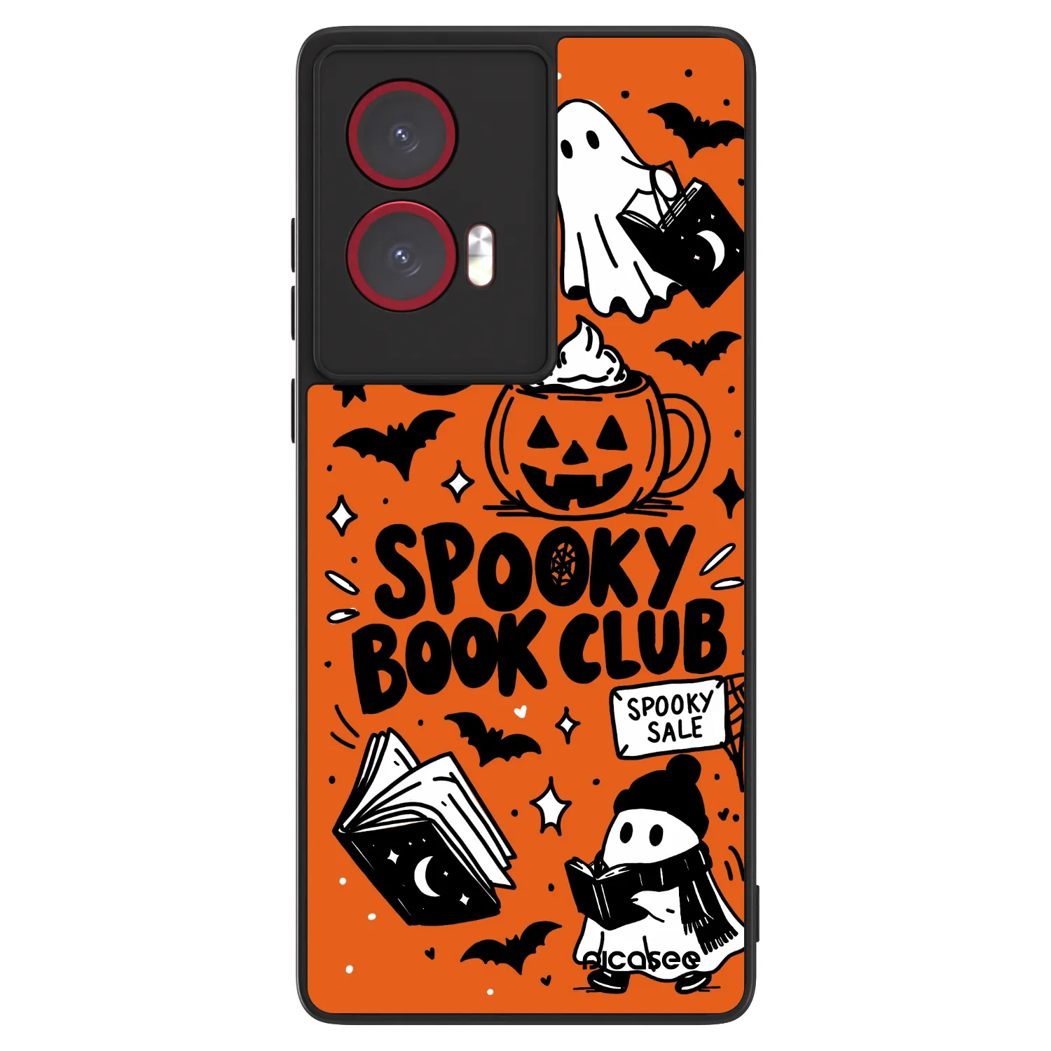 Picasee ULTIMATE CASE Motorola Edge 50 Fusion - készülékre - Spooky book club