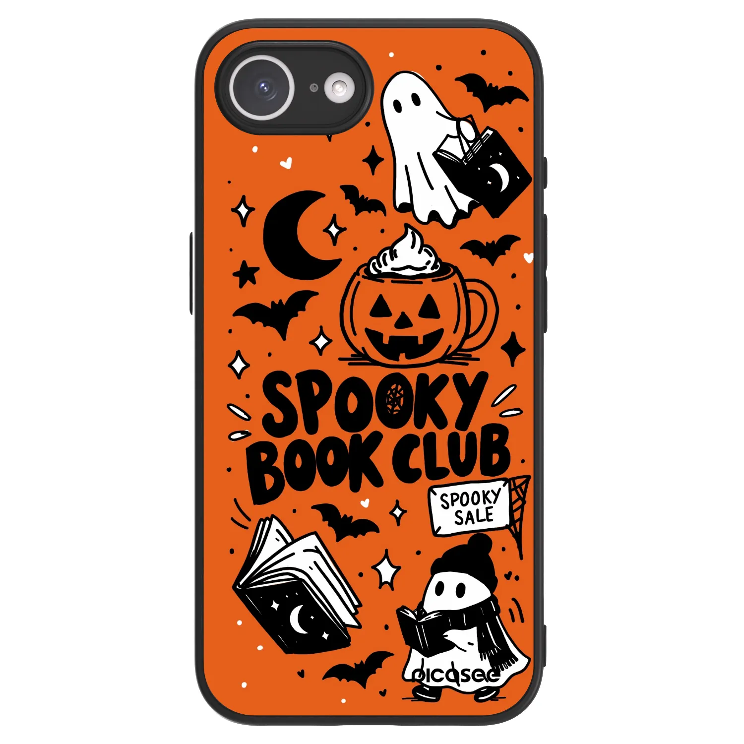 Picasee ULTIMATE CASE MagSafe Apple iPhone 17e - készülékre - Spooky book club