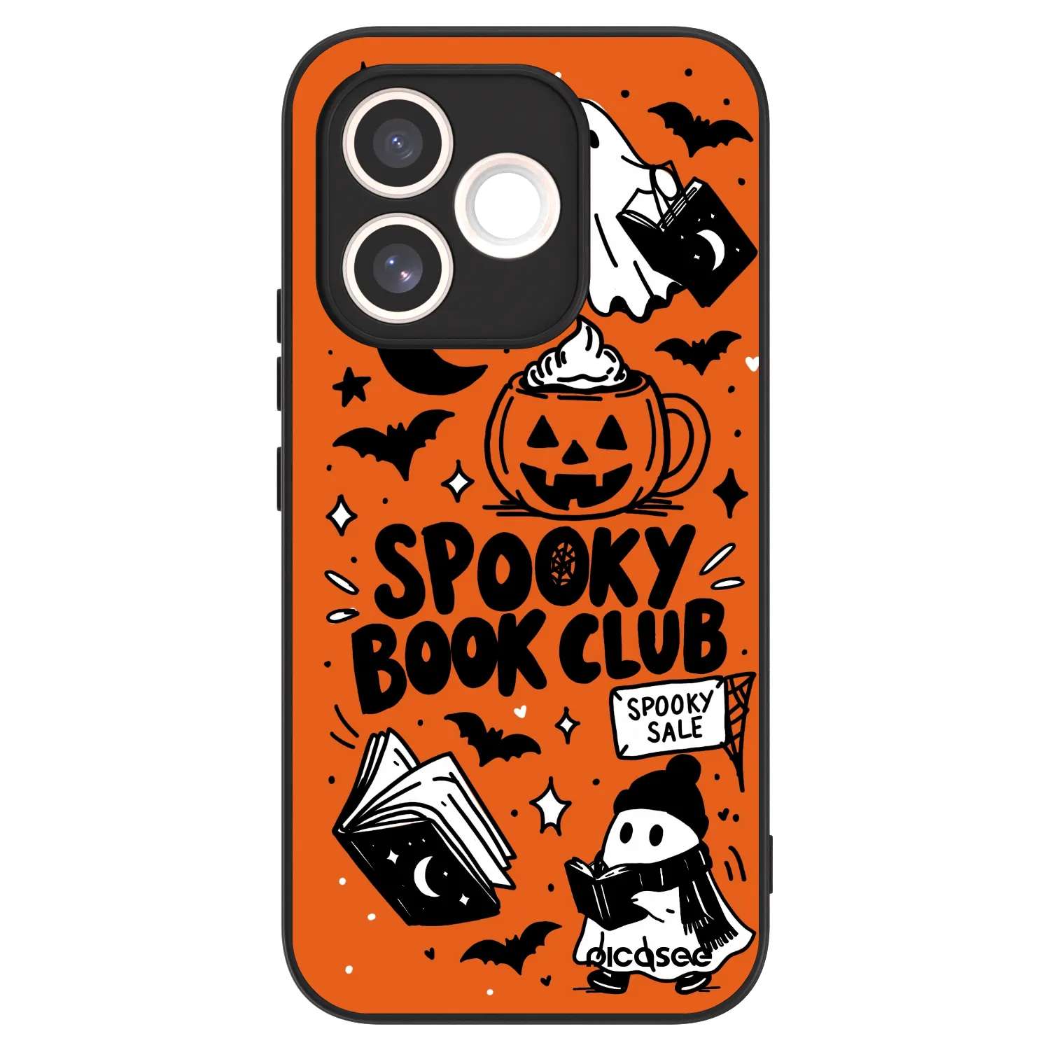 Picasee ULTIMATE CASE Honor 600 Lite - készülékre - Spooky book club