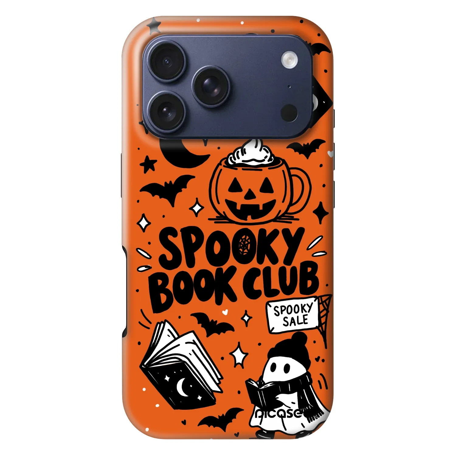 Picasee Fashion Case MagSafe Apple iPhone 18 Pro - Spooky book club