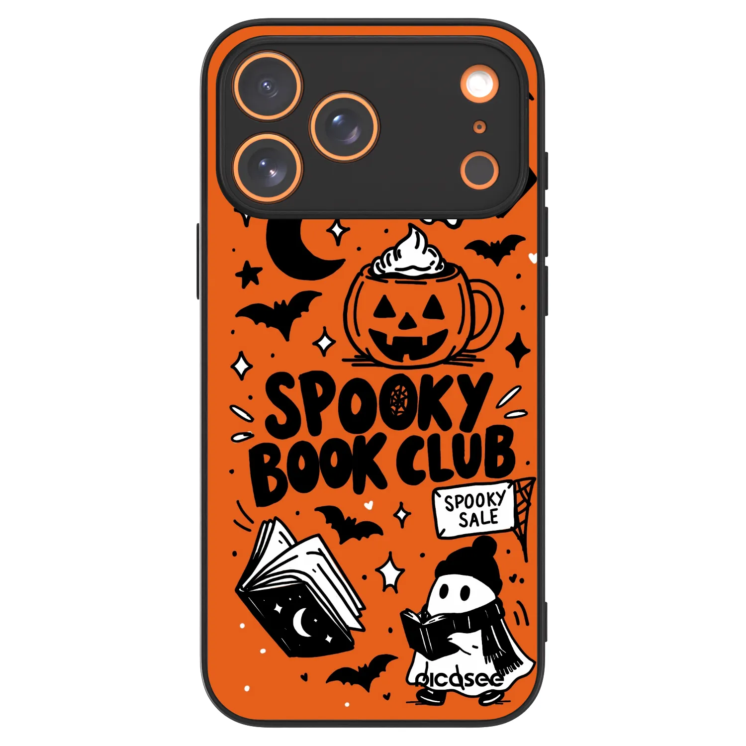 Picasee ULTIMATE CASE MagSafe Apple iPhone 18 Pro Max - készülékre - Spooky book club