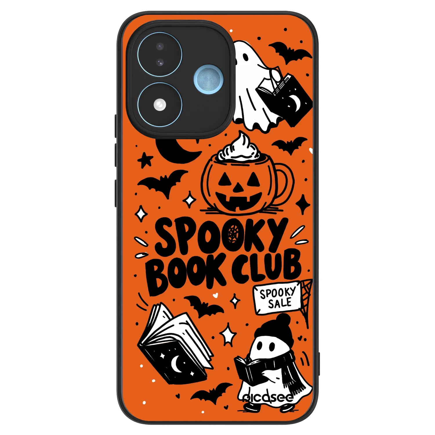 Picasee ULTIMATE CASE Xiaomi Redmi Note 17 5G - készülékre - Spooky book club
