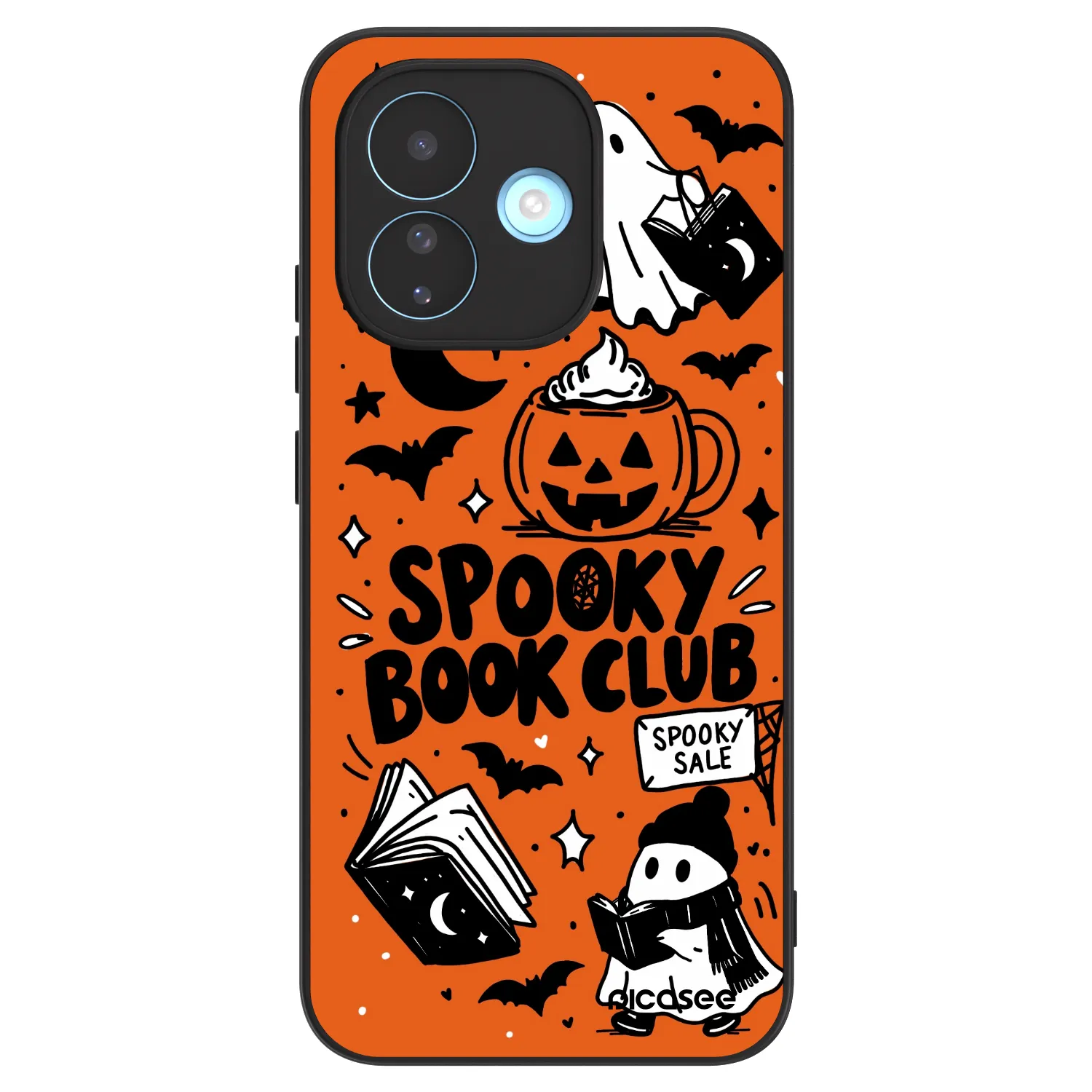 Picasee ULTIMATE CASE Xiaomi Redmi Note 17 Pro 5G - készülékre - Spooky book club