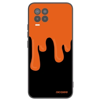 Tok az alábbi mobiltelefonokra Realme 8 Pro - Orange spooky