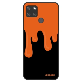 Szilikon tok erre a típusra Realme C21Y - Orange spooky