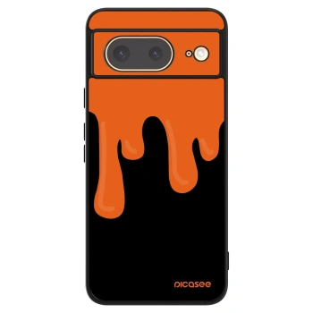 Szilikon tok erre a típusra Google Pixel 8 - Orange spooky