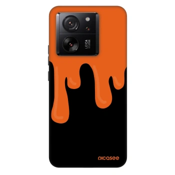 Szilikon tok erre a típusra Xiaomi 13T Pro - Orange spooky