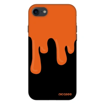 Szilikon tok erre a típusra Apple iPhone SE 2020 - Orange spooky