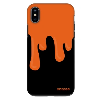 Szilikon tok erre a típusra Apple iPhone XS Max - Orange spooky