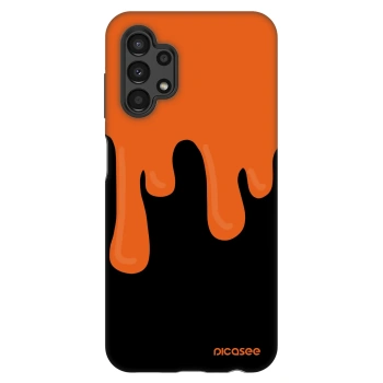 Szilikon tok erre a típusra Samsung Galaxy A13 4G A135 - Orange spooky