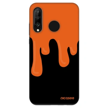 Szilikon tok erre a típusra Huawei P30 Lite - Orange spooky